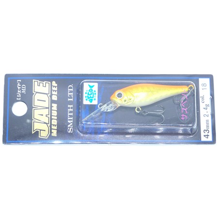 Leurre Suspending Smith Jade Md Sp - 4.3Cm - Couleur 18