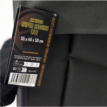 LEVEL CHAIR PRO ELITE BAITS ARMCHAIR LEVEL SUPER SESSION LITE
