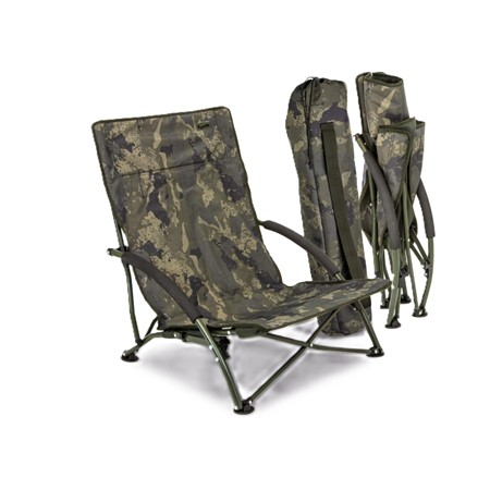 Levelchair Solar Undercover Camo Foldable Easy Chair Low - Ca06