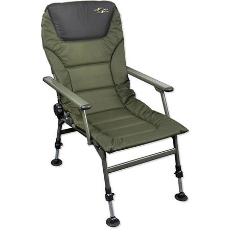 Levelstol Carp Spirit Padded Level Chair With Arms
