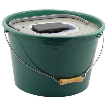 Levend Aas Emmer Plastilys 25L Vert + Aerateur Integre