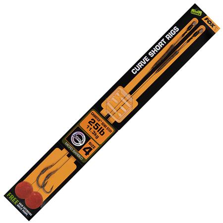 Líder Montado Fox Curve Short Flouro D-Rigs