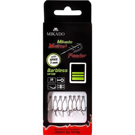 Ligne Montée Mikado With Spike Barbless Hooks