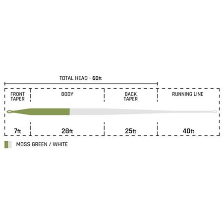 LINEA DA MOSCA CORTLAND LONG BELLY DISTANCE