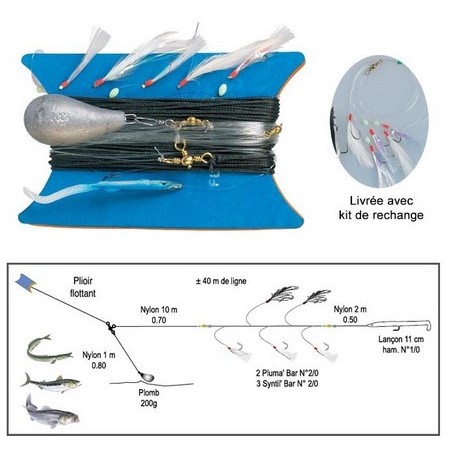 Línea De Curricán Barco Flashmer Ecoline Aquatic