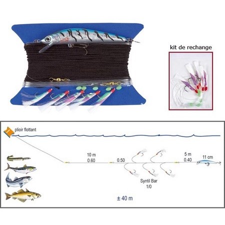 Línea De Curricán Barco Flashmer