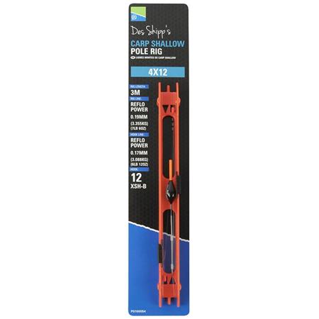 Línea Montada Preston Innovations Carp Shallow Pole Rigs