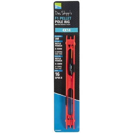 Línea Montada Preston Innovations F1 Pellet Pole Rig