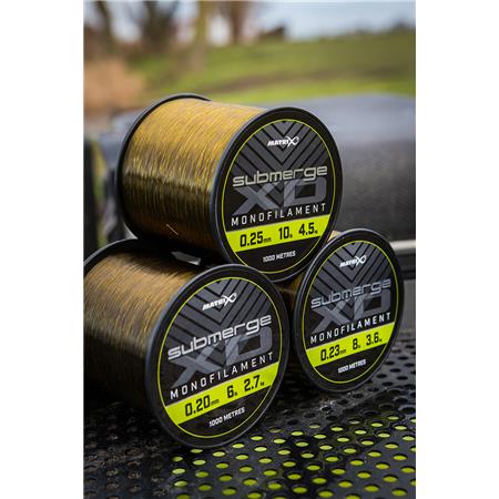 LINHA - 1000M FOX MATRIX SUBMERGE XD BULK MONOFILAMENT - 1000M