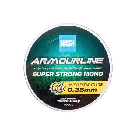 LINHA - 1000M NASH BASELINE MONO UV YELLOW - 1000M