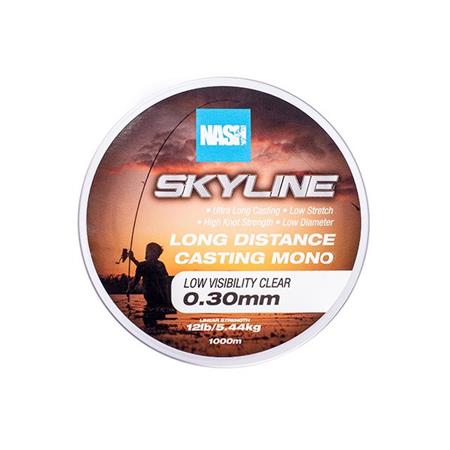 LINHA - 1000M NASH HIGHLINE MONO CLEAR - 1000M