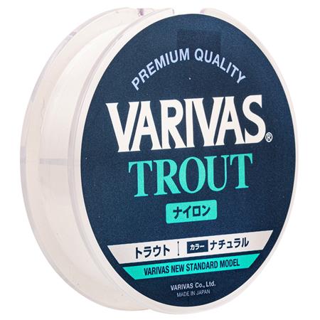 Linha - 100M Varivas Trout Nylon Natural - 100M