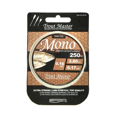 LINHA - 200M TROUT MASTER MONO - 200M