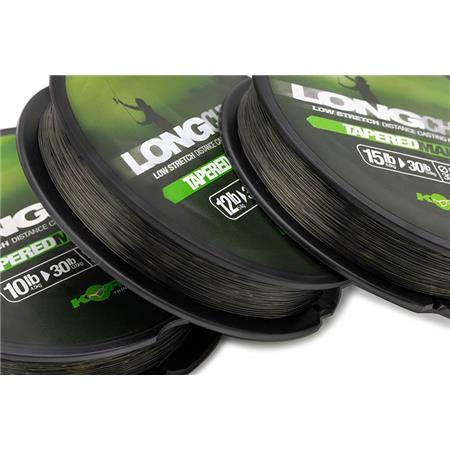 LINHA - 300M KORDA LONGCHUCK TAPERED MAINLINE GREEN - 300M