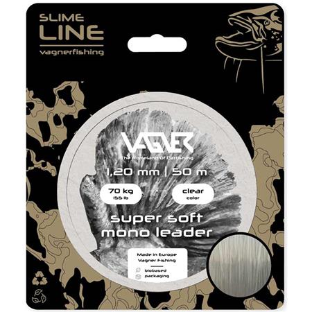Linha - 50M Vagner Super Soft Mono Leader - 50M