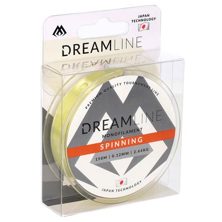 LINHA - AMARELO FLUO - 150M MIKADO DREAM LINE SPINNING - JAUNE FLUO - 150M