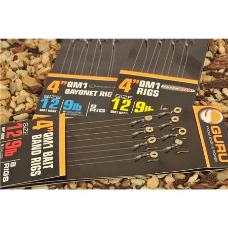 LINHA DE FUNDO GURU QM1 BAIT BAND READY RIGS 4