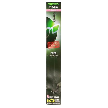 Linha De Pesca Montada Korda Iq D Rig Barbless