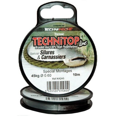 Linha De Pesca Tecida Para Base De Linha Technipêche Technitop