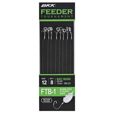 Linha Montada Bkk Feeder Tournament Ftb-1 Bait Band Rigs