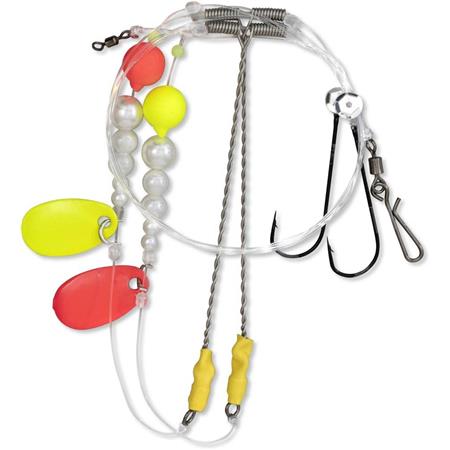 Linha Montada Zebco Flatty Scratcher Wiggle Boat Rig