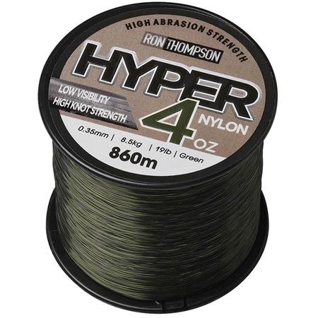 Linha Ron Thompson Hyper 4Oz Nylon Spools Verde