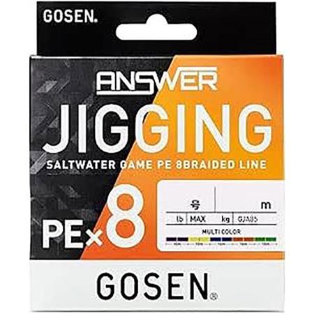 Linha Trançada Gosen Answer Jigging X8 - 400M