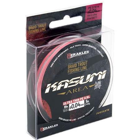 Linha Trançada Herakles Kasumi Braid Pink - 91M