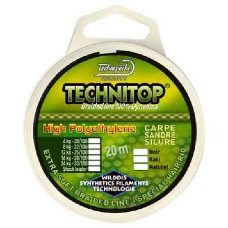 Linha Trançada Para Baixos De Linha Technipêche Technitop