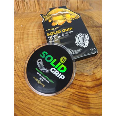Linha Trançada Para Líder Pro Elite Baits Solid Grip Braided Coated Soft