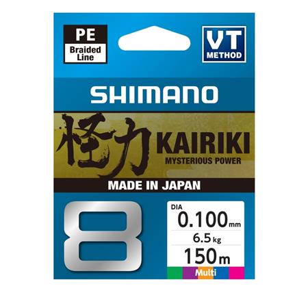Linha Trançada Shimano Kairiki 8 Multi - 3000M