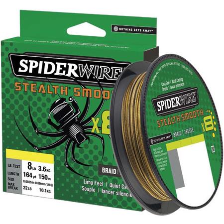 Linha Trançada Spiderwire Stealth Smooth 8 Camo - 300M