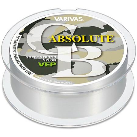 Linha Varivas Absolute Cb Nylon Noir/Vert