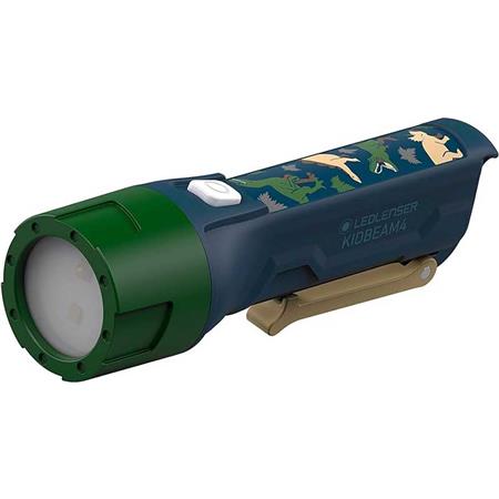 Linterna Torch Led Lenser Kidbeam4 Green Box