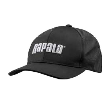 Lippalakki Rapala Mesh Snapback - Musta