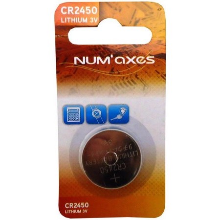 Lithium-Batterie Numaxes 3 V Cr 2450