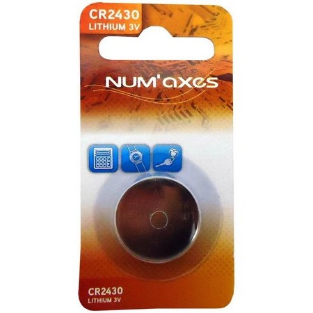 Lithium-Batterie Numaxes 3V Cr 2430
