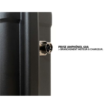 LITHIUM BATTERY BSR PRESTIGE LIFEPO4 GEN3 12V100 + CHARGEUR NON ÉTANCHE 10A