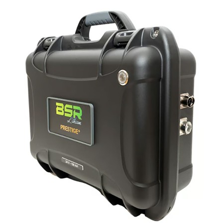 Lithiumbatterij Bsr Prestige Lifepo4 Gen3+ 24V100ah +1 Gereguleerde Uitgang, Echolood En Niet-Waterdichte Oplader 10A