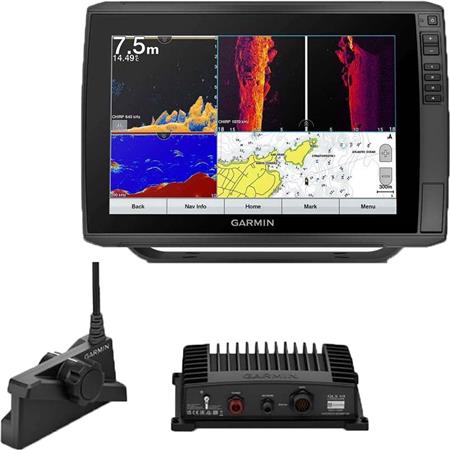 Live Pack Garmin Echomap Ultra 122Sv Sans Sonde + Sonde Livescope Plus Lvs34/Gls10