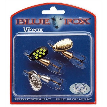 Löffel-Set Vibrax Blue Fox 2