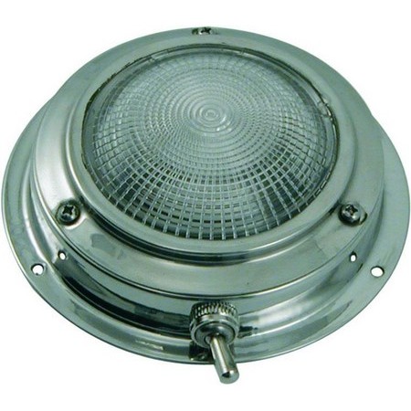 Loftlampe Euromarine Rustfrit Stål Rund 110Mm