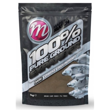 Lokvoer Mainline Mix Dark 100% Pure Ground Expander Pellet - 1Kg