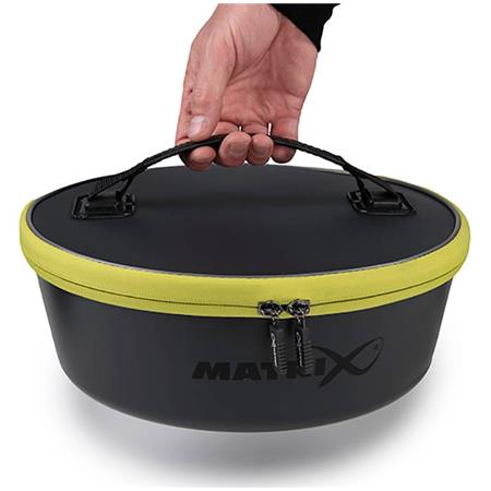 LOKZAK FOX MATRIX MOULDED EVA BOWL WITH LID