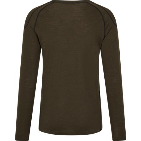 LONG SLEEVE MEN'S T-SHIRT SEELAND APEX ONE HUNDRED L/S - PINE GREEN