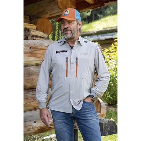 LONG SLEEVE SHIRT FOR MEN DEVAUX RANGER - GRIS