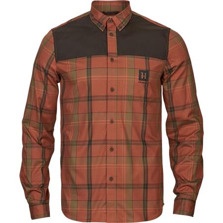 Long Sleeve Shirt For Men Harkila Anker L/S - Arabian Spice