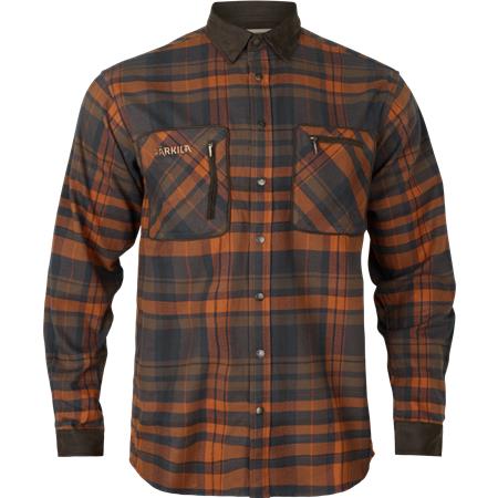 Long Sleeve Shirt For Men Harkila Pajala - Bombay Brown