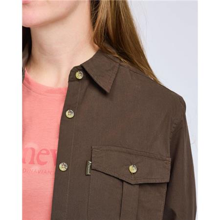 LONG SLEEVE SHIRT WOMAN PINEWOOD SAFARI L/S - OLIVE
