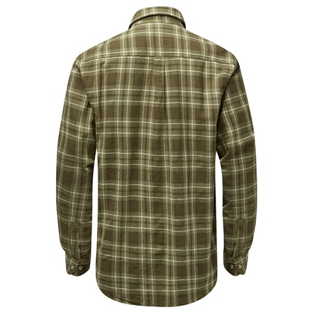 LONG SLEEVE SHIRTS FOR MEN PINEWOOD HÄRJEDALEN - OLIVE GREEN